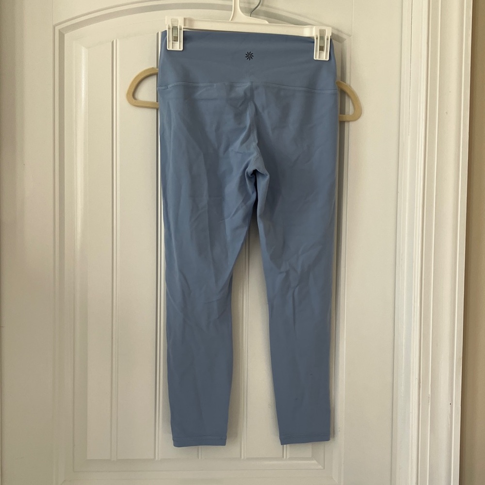 Athleta Light Blue Transcend Leggings - Picture 2 of 5